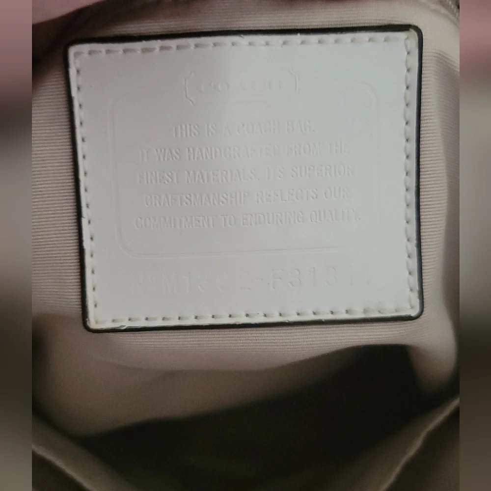 Signature Coach Shoulder Bag